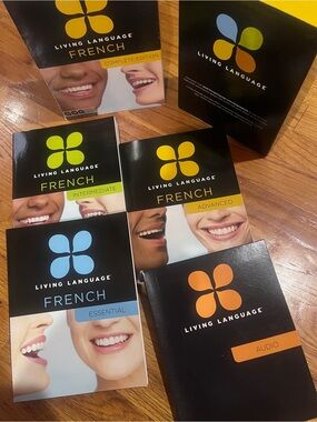 Living Language - French language course box set